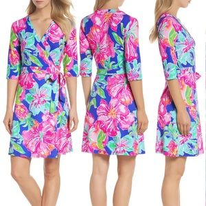 NWT Lilly Pulitzer Marvista Wrap Dress, Size Small